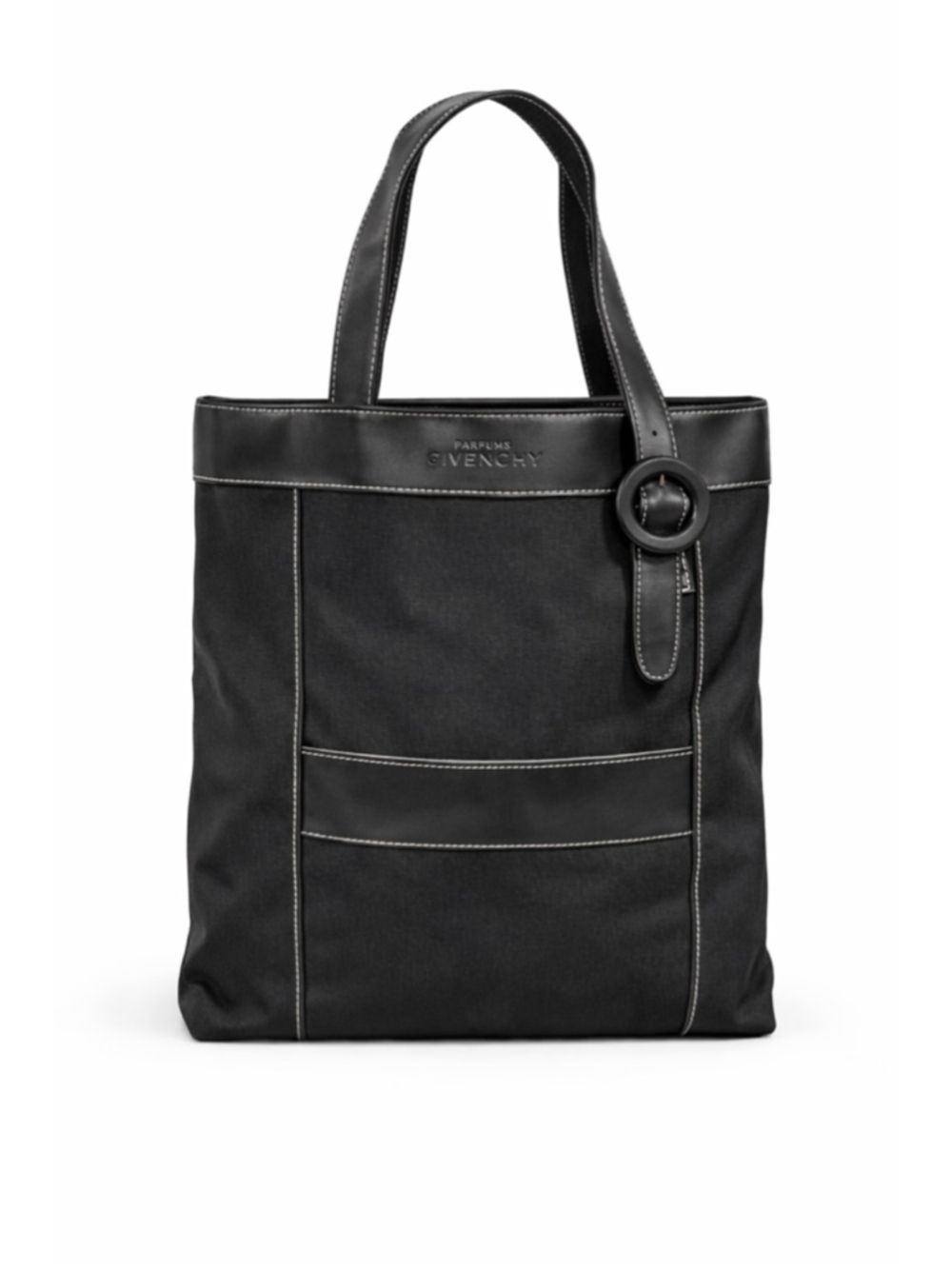 Givenchy Parfums Tote Bag Large Slim Black Shoulder Strap purse